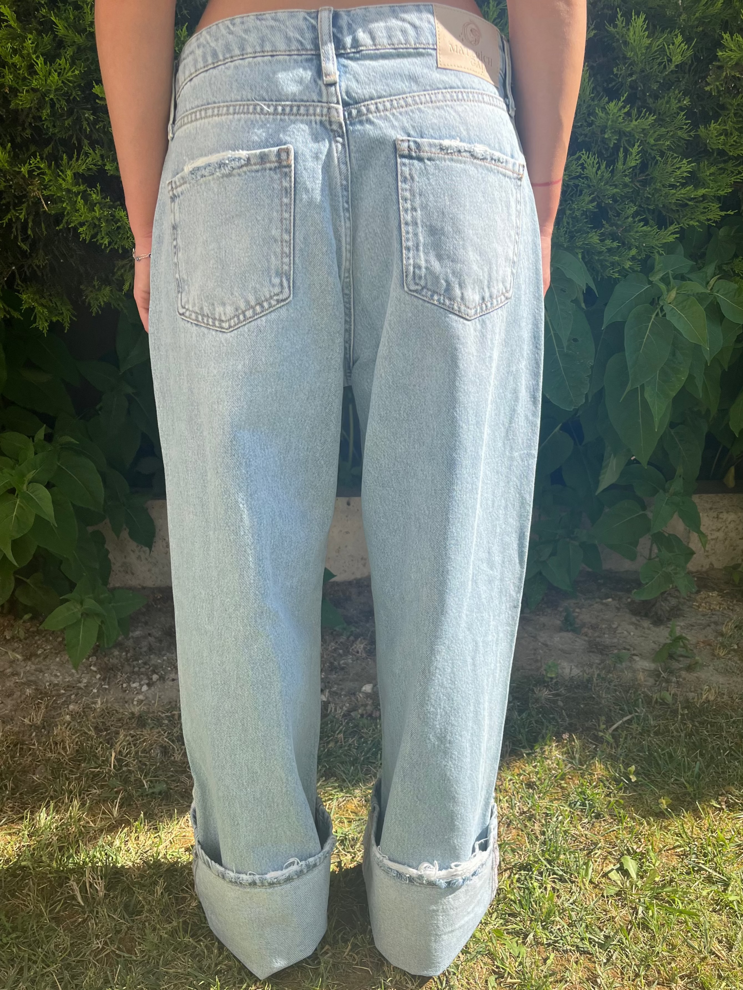 Açık Mavi Relax Fit Jean